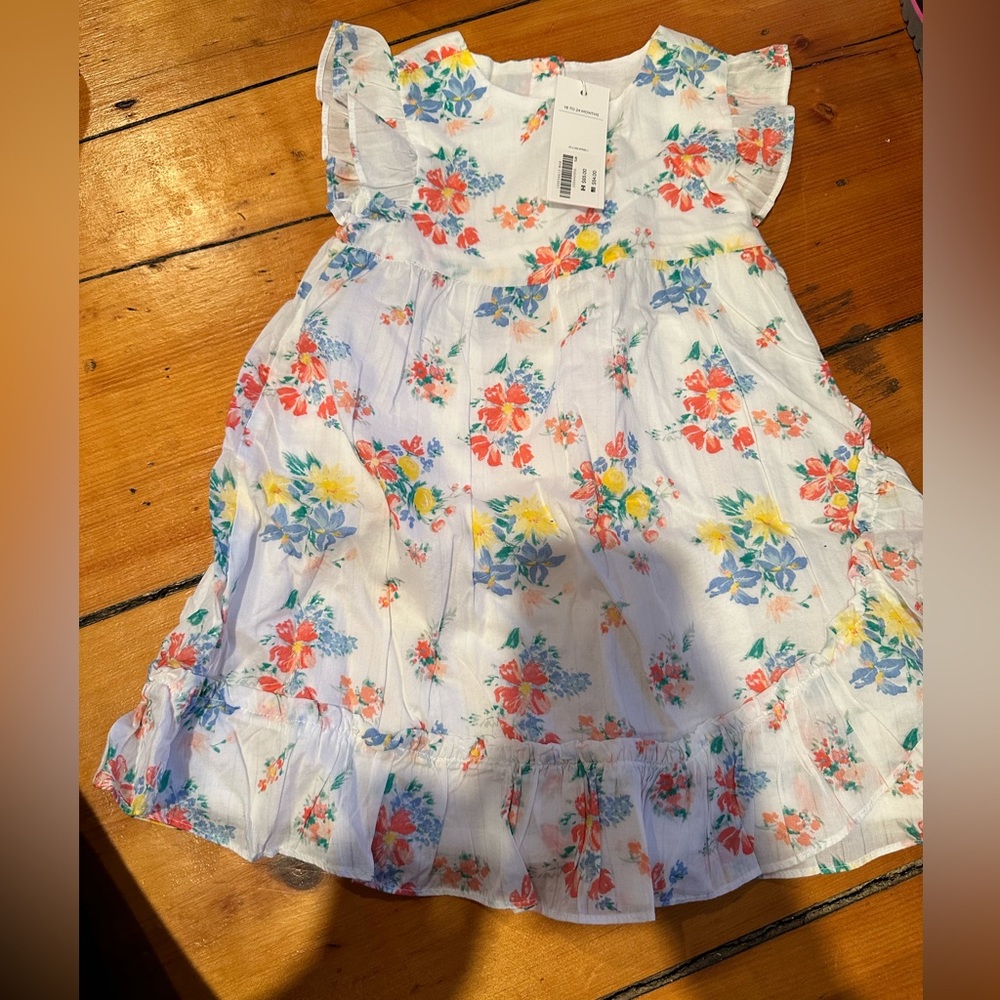 Brand new, never worn dress size 18-24 months